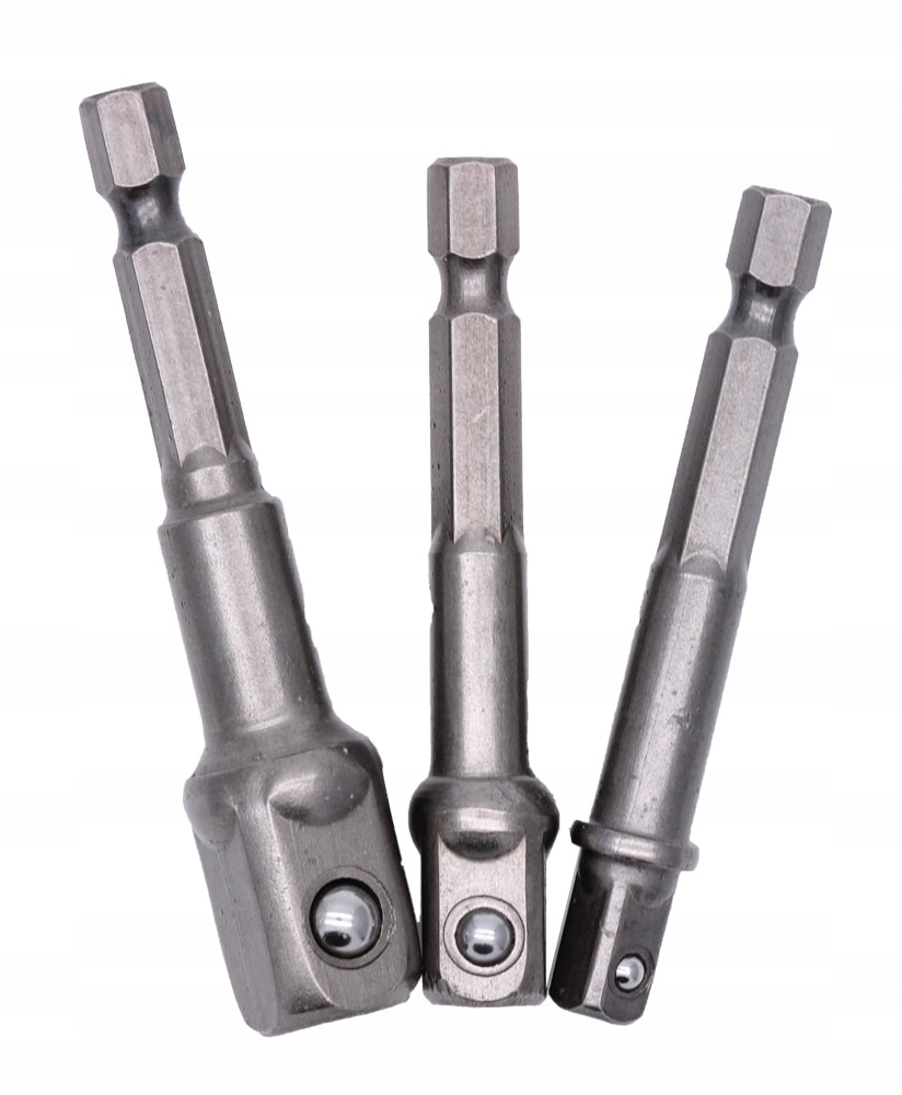 ADAPTERY REDUKCJE NA NASADKI DO WKRĘTARKI UCHWYT Grubość nasady bitu 1/2'' 1/4