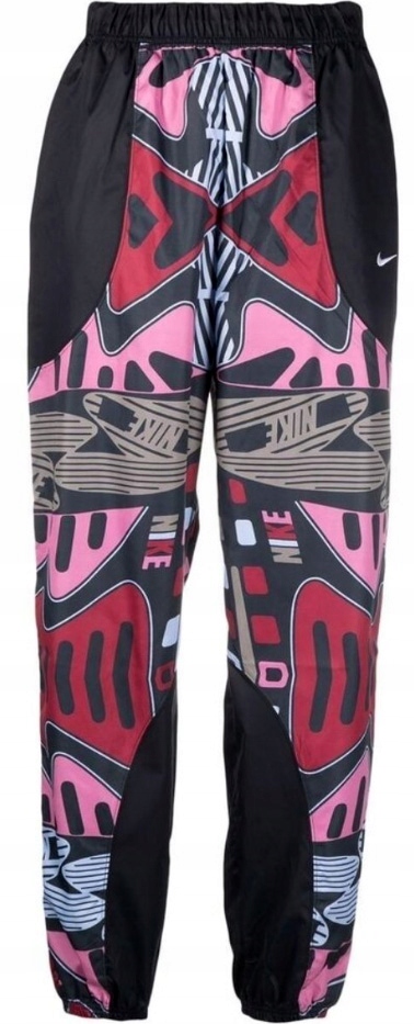 Dámské kalhoty Nike Sportswear Vysoký pas Oversized Fit DD5961-010 Xs