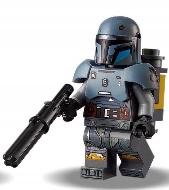 Lego Minifigurka sw1172 Figurka Paz Vizsla Star Wars Dárek Zbraň