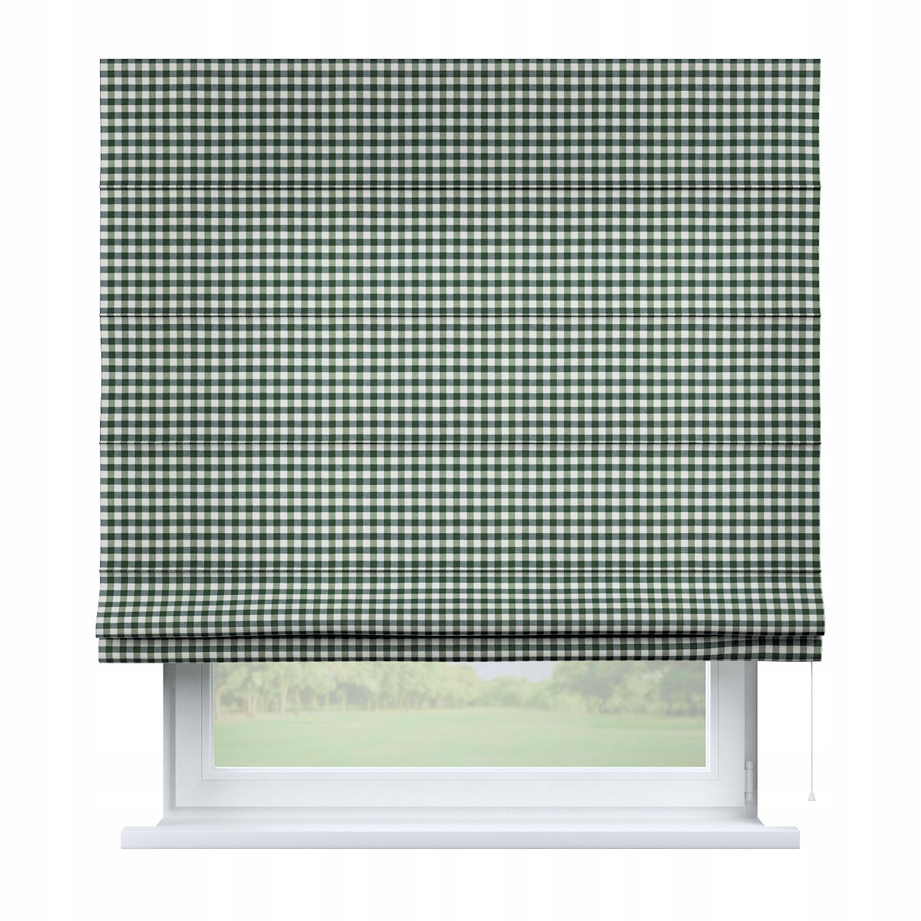 Hotová římská roleta Capri 130 x 170 cm zelená