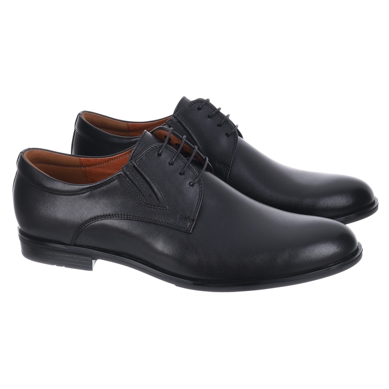 Pánské polobotky Conhpol C00C-6845-0228-00S02 černé Kůže Vel. 39