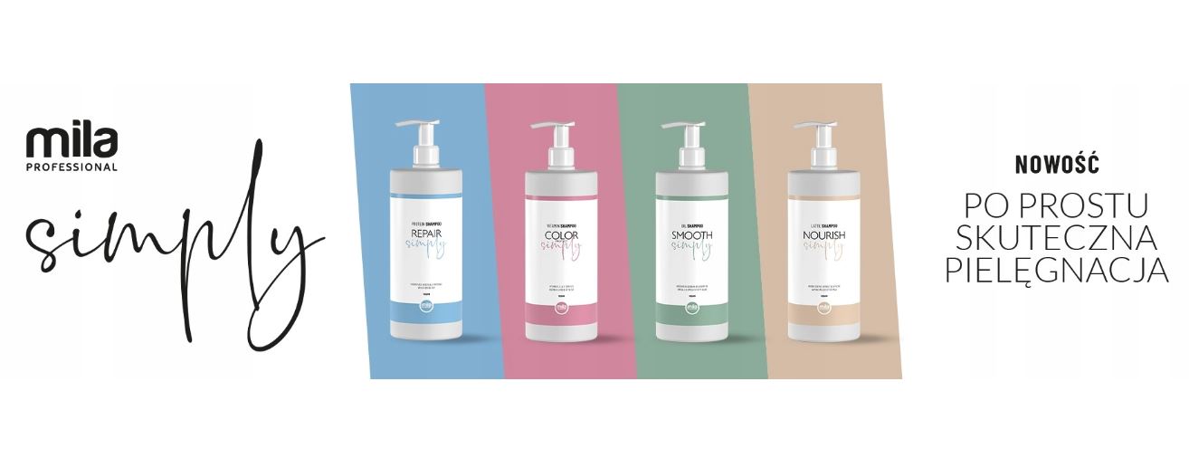 MILA SIMPLY REPAIR SZAMPON+MASKA ZESTAW ODBUDOWUJĄCY Z PROTEINAMI 950ML EAN (GTIN) 5904610792575