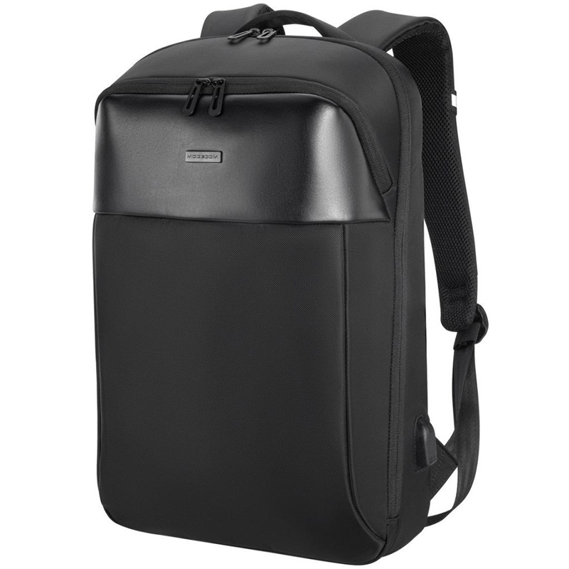 Plecak na laptopa 15,6" MODECOM ACTIVE poliester/ekoskóra odblaskowe elem.