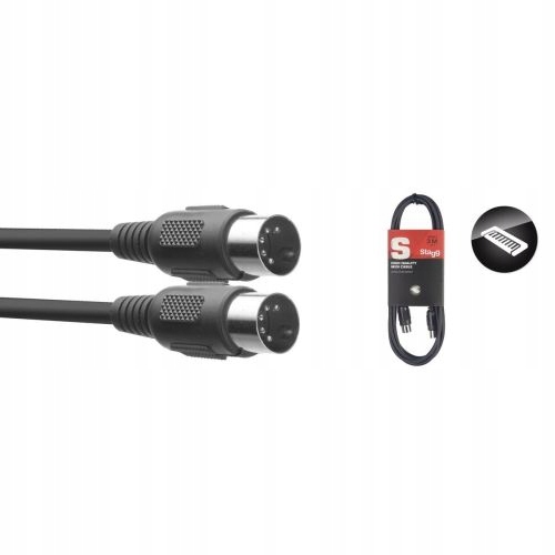 Stagg SMD2E kabel MIDI 2m przewód audio