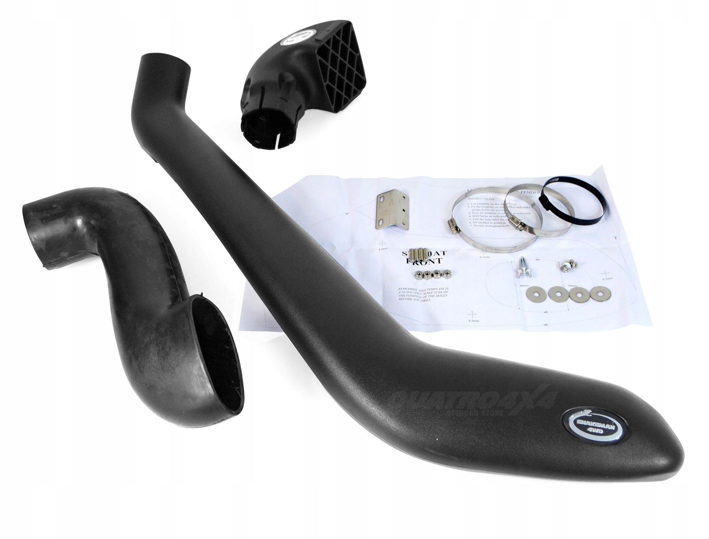 Šnorchel pre Toyota Land Cruiser Prado 150 (2009+) diesel Lldpe Snakeman