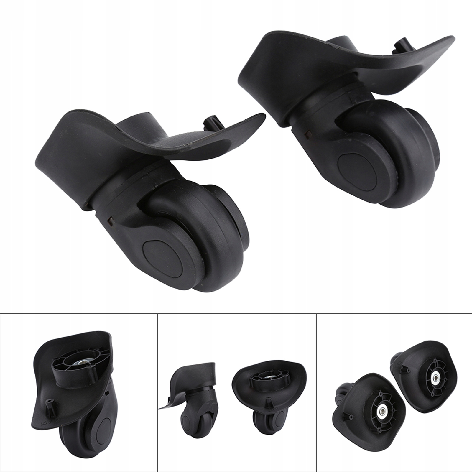 2SZT KÓŁKO DO WALIZKI CZĘŚĆ BAGAŻ NAPRAWA CZĘŚC Kod producenta OBROTOWE