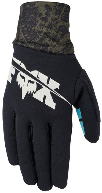 Damskie Rękawiczki Zimowe Jesienne Rowerowe Fox Ranger Fire Lunar Black r S