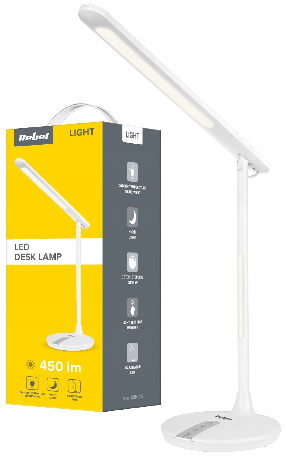 

Lampka Biurkowa Led Regulacja Mocy I Barw 8W Mocna