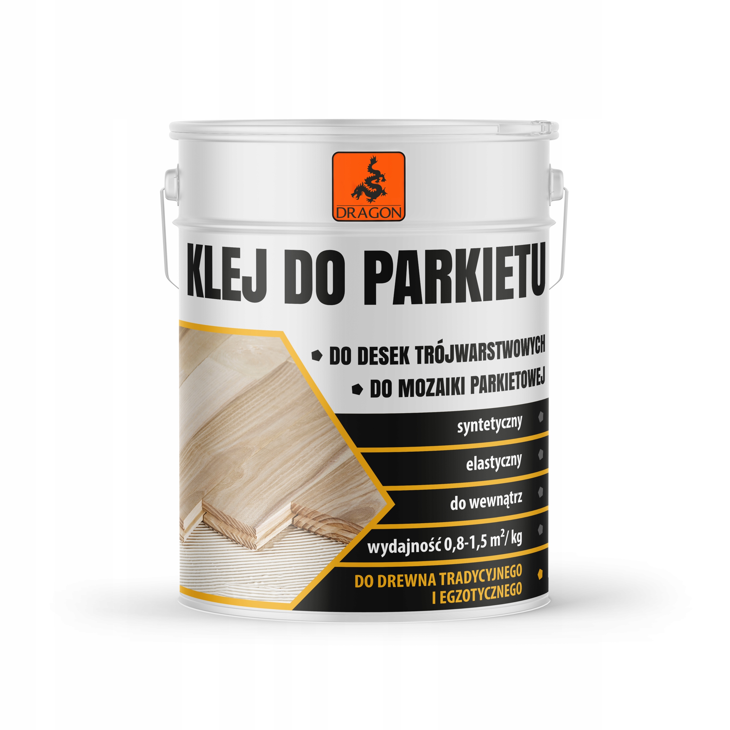 

Klej do Parkietu Syntetyczny 5 kg Dragon