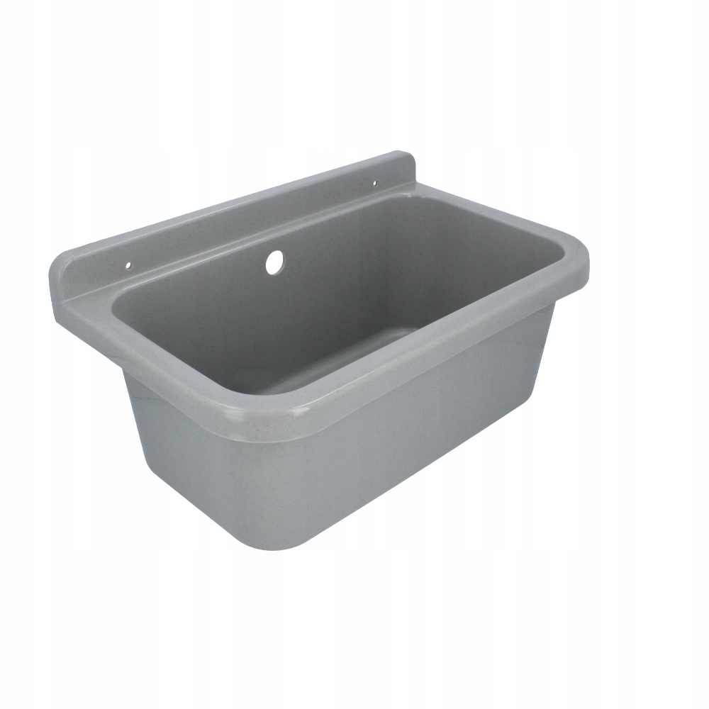Komora montážní sada plastové umyvadlo šedá
