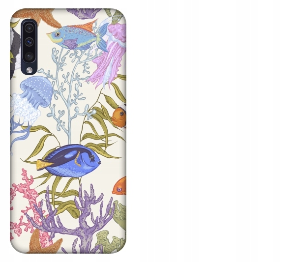 

Etui pokrowiec Samsung Galaxy A50 Rafa koralowa