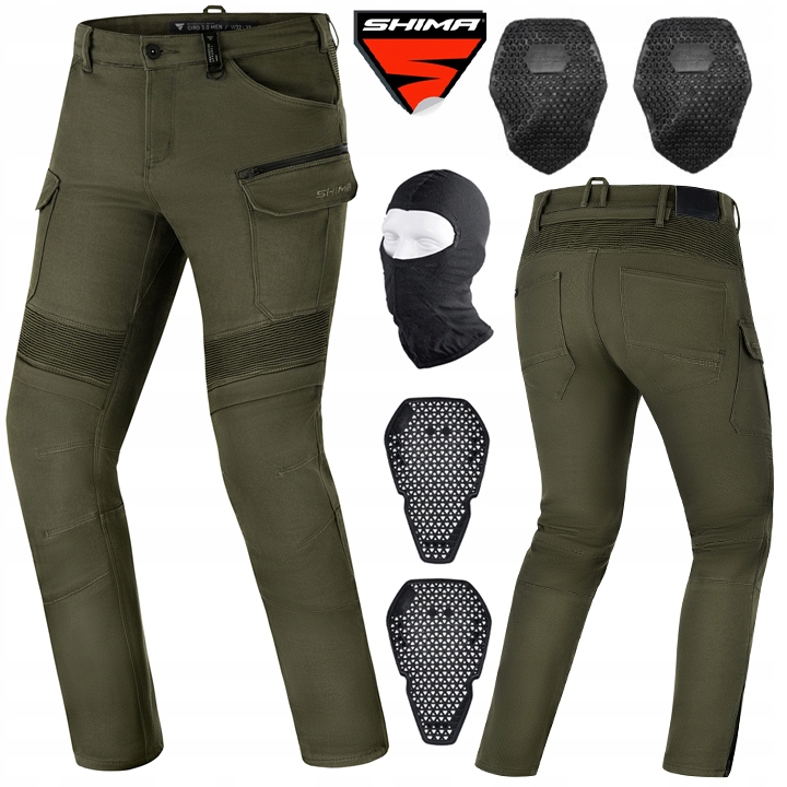 Motocyklové Nohavice Shima Giro 3.0 Khk Pánske Džínsy Bojovky Darčeky