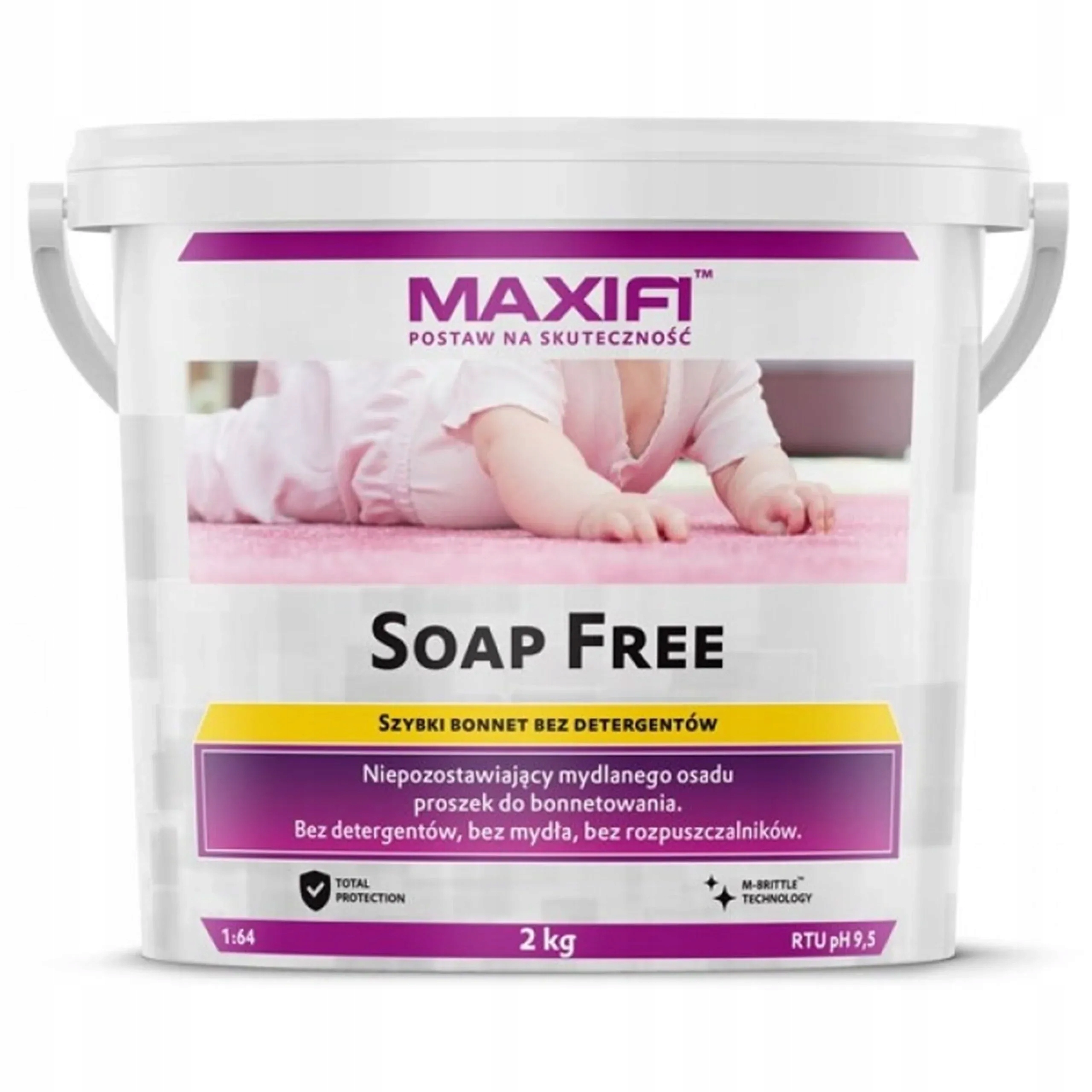 Levně Maxifi Soap Free – produkt pro bonnetování látkového čalounění 2kg