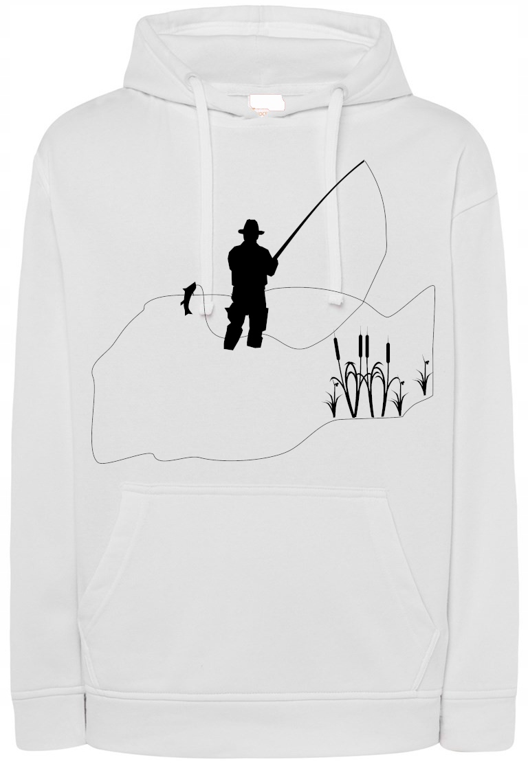 Pánská mikina s potiskem Rybář Rybaření vel. M