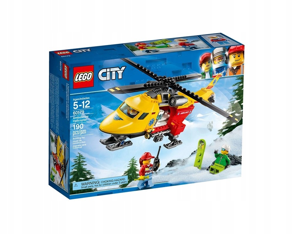 Lego City 60179 Helikopter medyczny Nowy P71