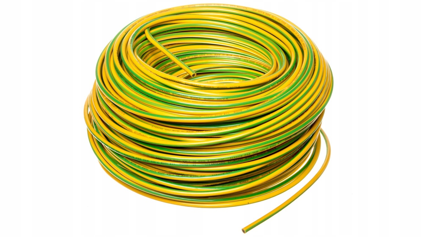 Przewód Instalacyjny 6mm2 Lapp Olflex Ms 2.1 Żółto-Zielony 100m 4160700
