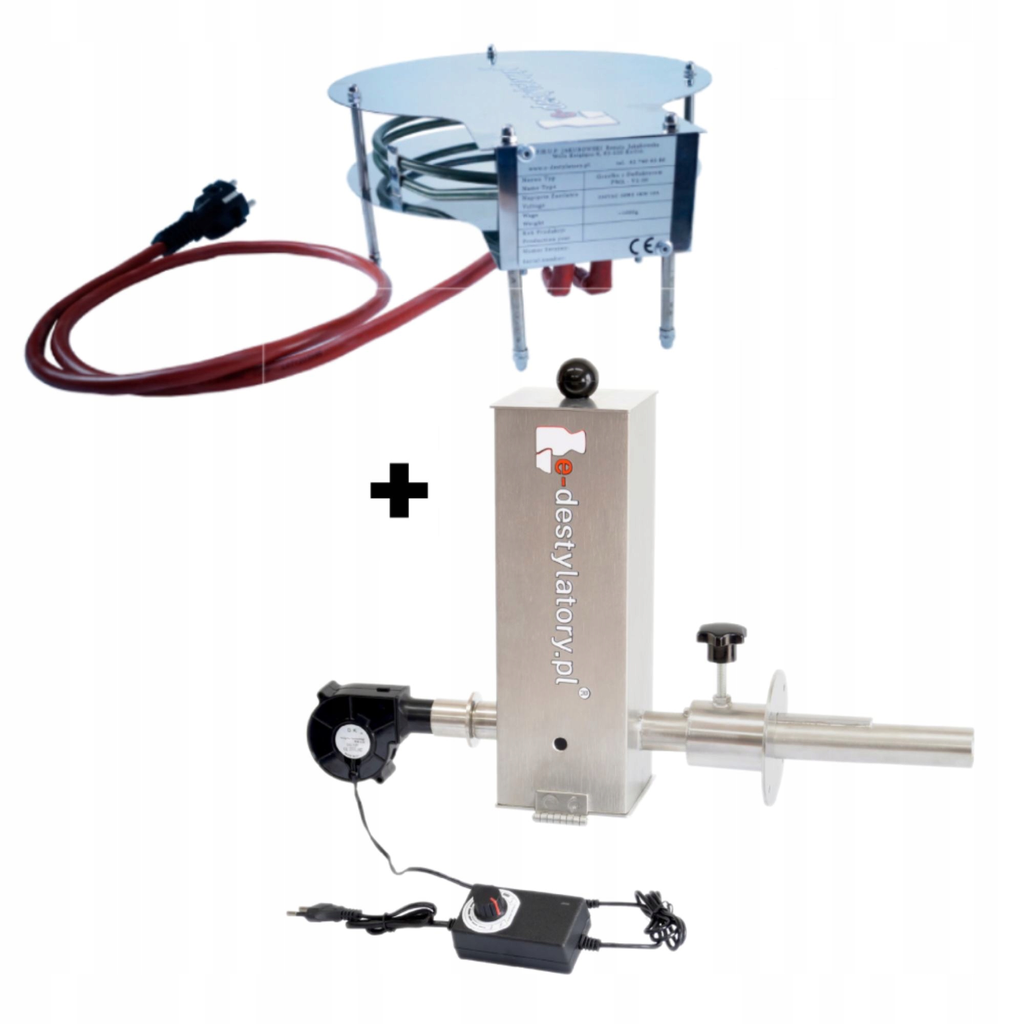 Generátor kouře Udírna Hořák DB-V2.0 ohřívač 2000 W