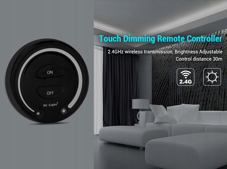 STEROWNIK LED NAŚCIENNY 1STREF MONO MILIGHT FUT087 Typ pilot