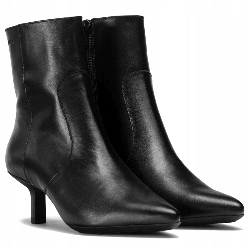 Dámské kotníkové boty španělské kožené boty Wonders G-7111 Iseo Negro kůže Vel. 36
