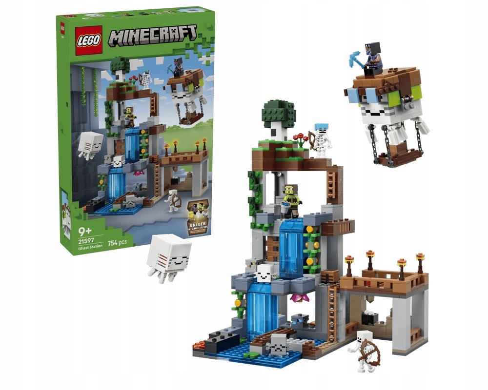 Lego 21597 Minecraft Sada stanice Ghasta 9+ 754ks