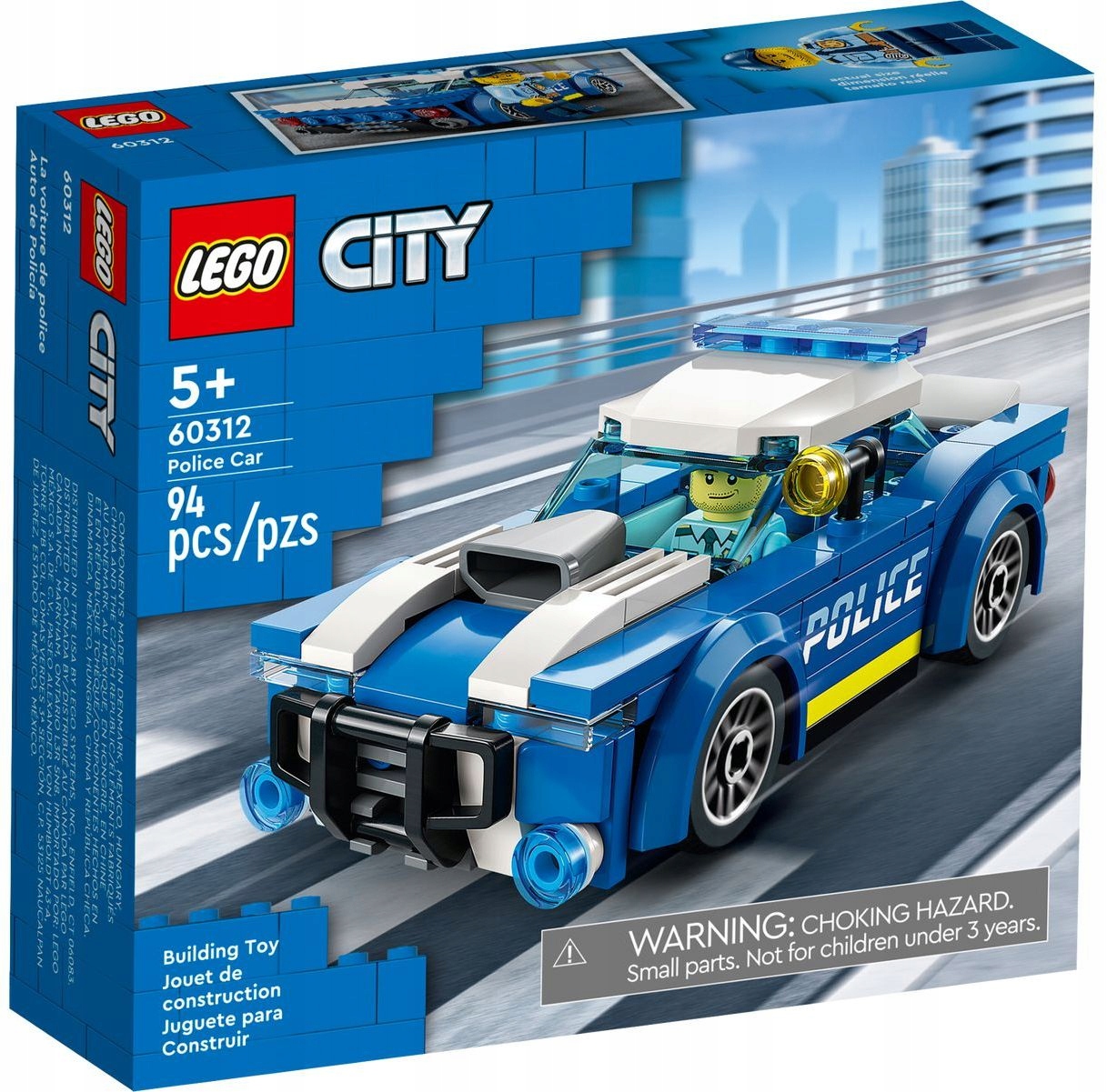 

Lego City Radiowóz Policyjny Policja 60312