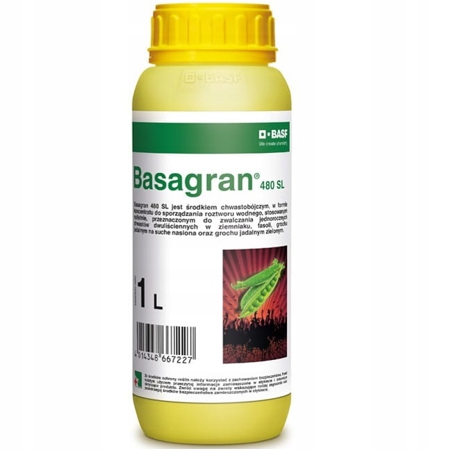 Basagran 480 Sl 1L Oprysk Środek Na Chwasty W Grochu Fasoli Ziemniakach