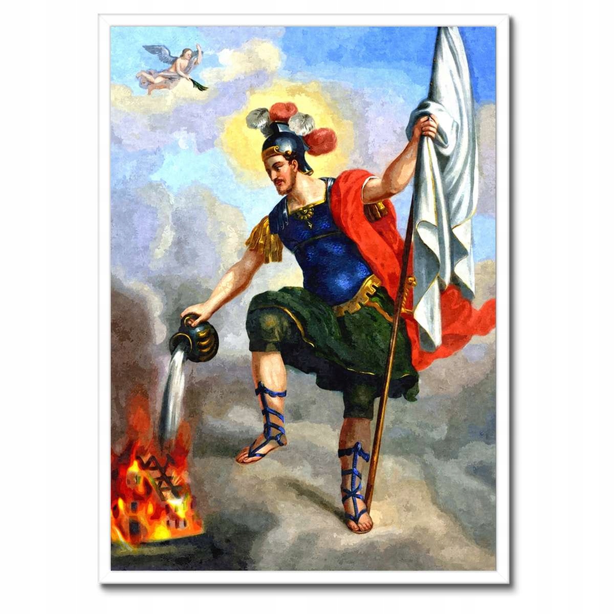 Plakáty v rámu 50x70 Patron hasičů Florian