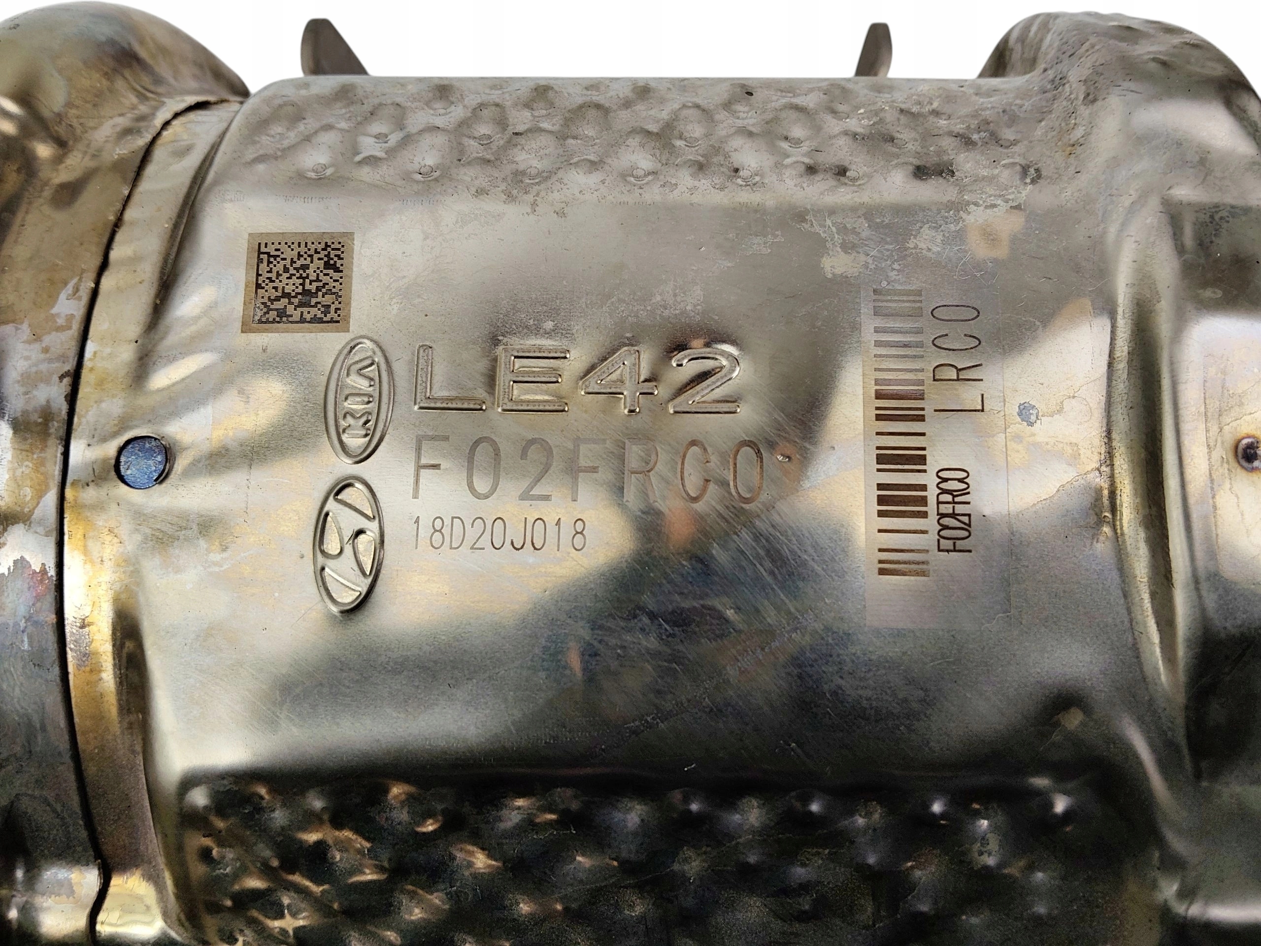 filter DPF catalyst KIA STINGER 2.2 CRDI 18D20J018 LE42 F02FRC0 1