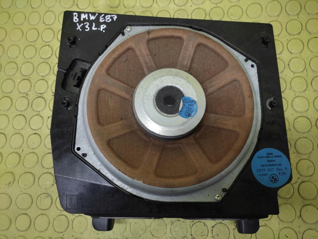 BMW X3 E87 speaker left front 6990103