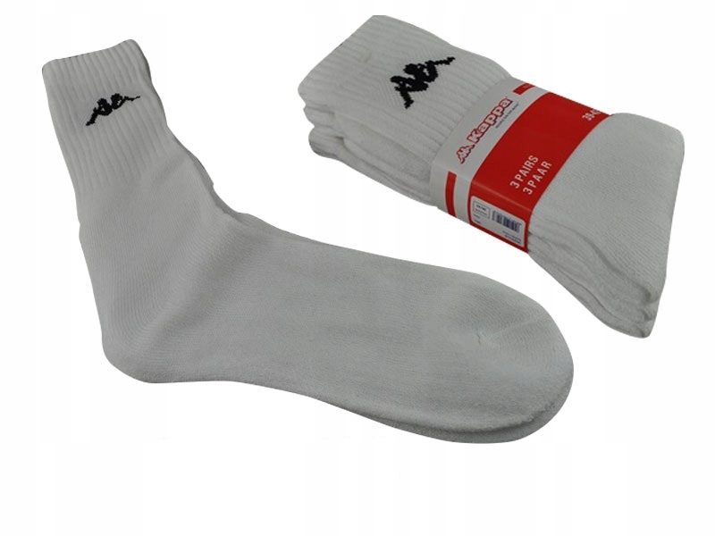 

Skarpetki Kappa 3-pack białe r.35-38 [901] długie