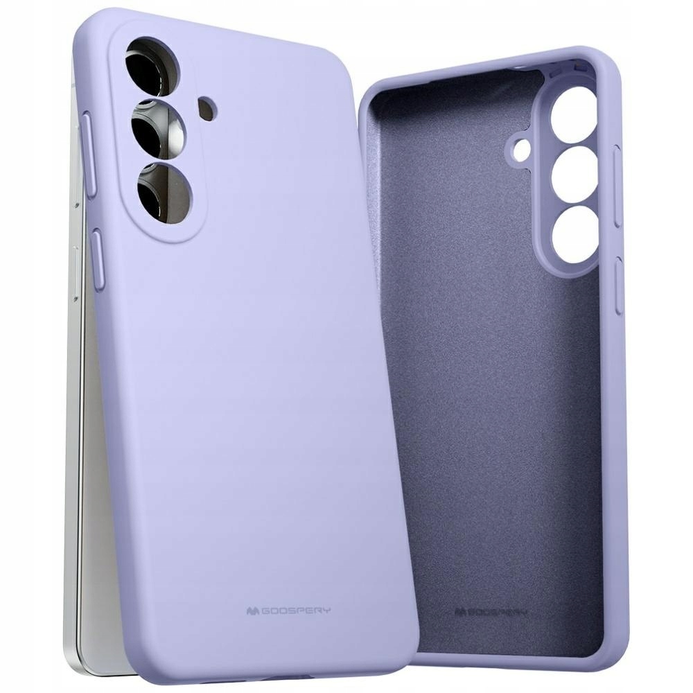 Etui Mercury Silicone do Samsung Galaxy S26+ lawendowa szarość