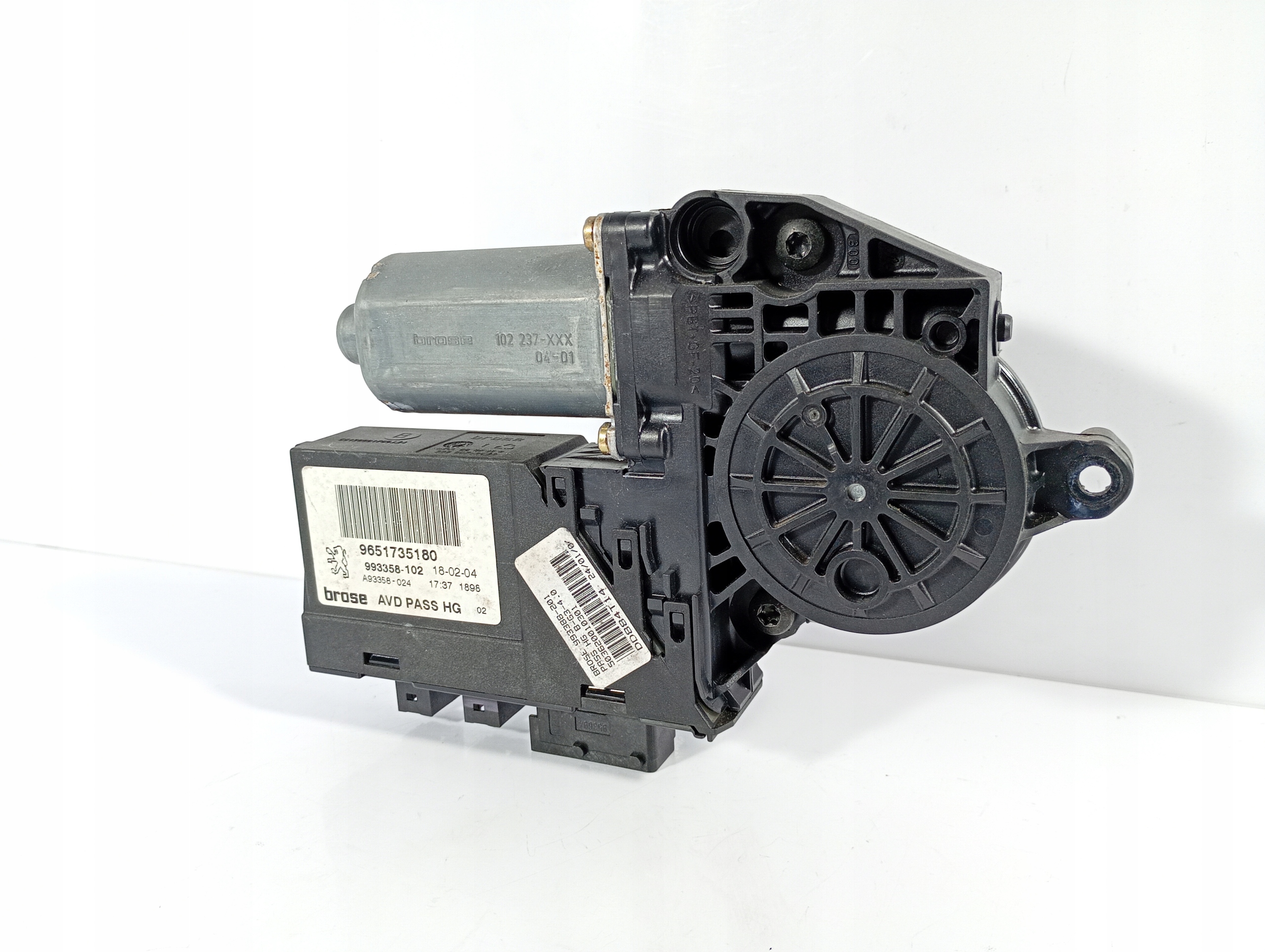 Peugeot 307 CC 01-08 engine mini motor windows right OE 9651735180