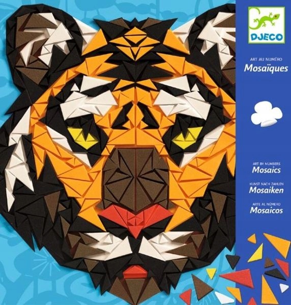 

Zestaw kreatywny Tygrysia mozaika Djeco