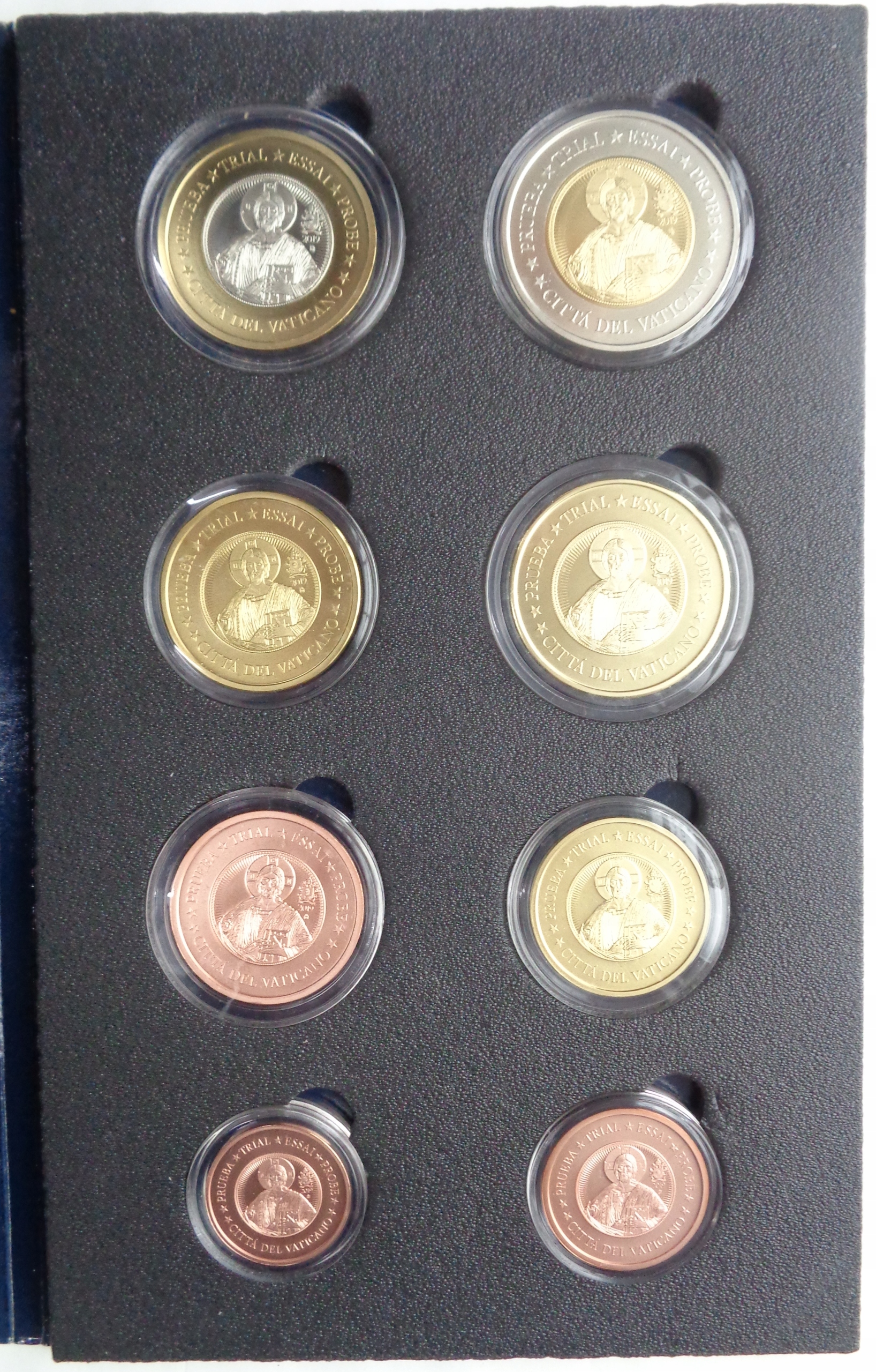 Watykan 2019 - tzw. EURO PRÓBNE - PROBE ESSAI