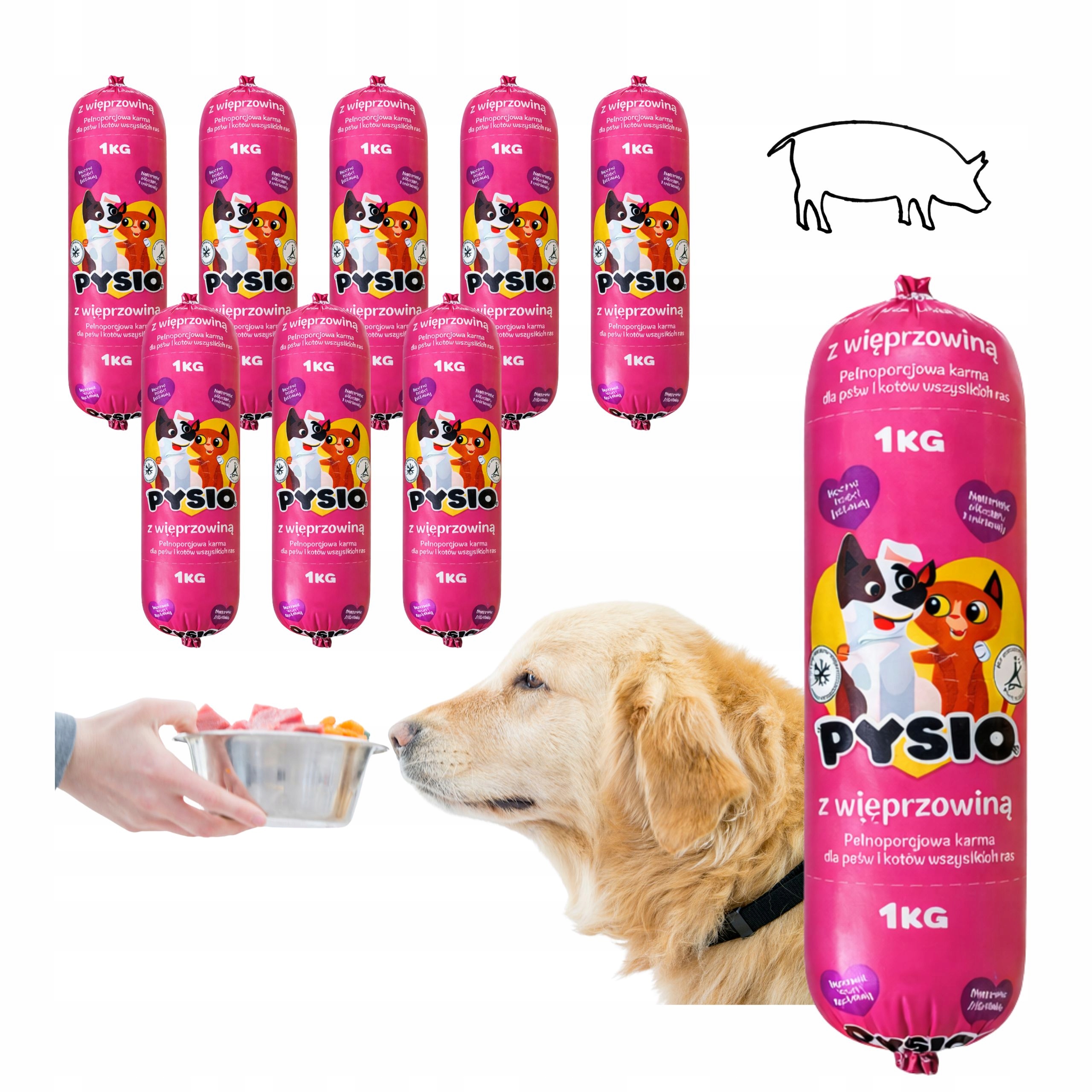 Levně Tyčinka vlhké krmivo pro psa sada 29 kg pamlsek 90 % masa