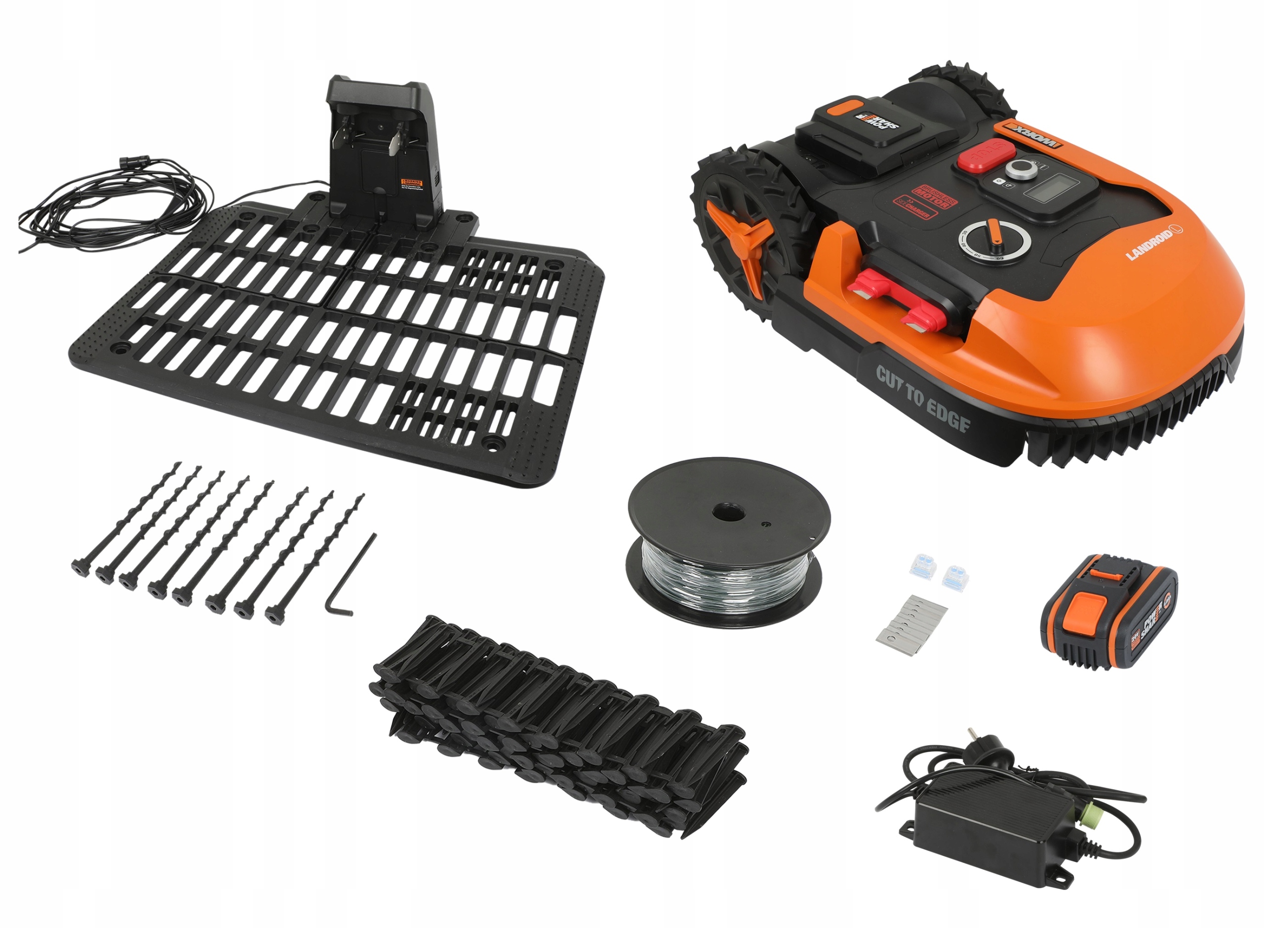 Robot koszący WORX Landroid L1000m2 WR147E.1 20V Wydajność koszenia 1500 m²
