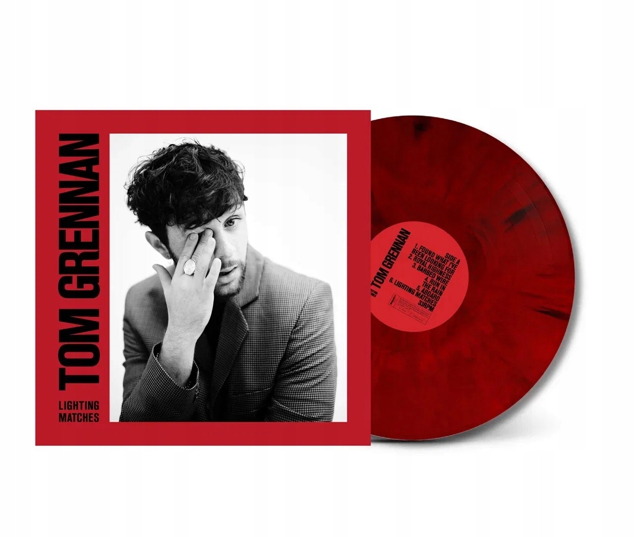 Grennan Tom: Lighting Matches (Coloured Red & Black Marbled Vinyl, Re-Issue
