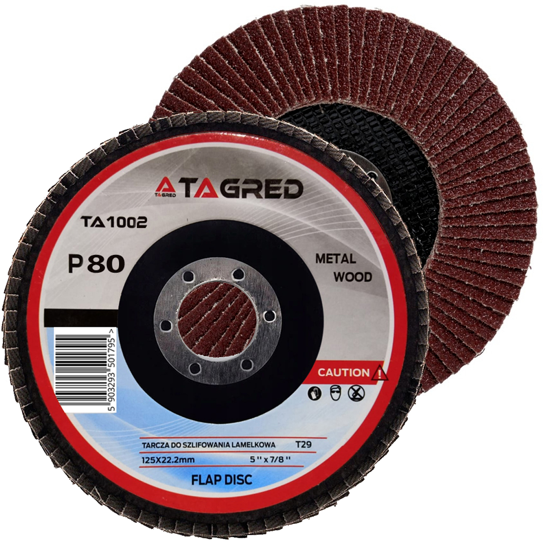

Tarcza Do Szlifowania Lamelkowa Lamelka 125MM P80