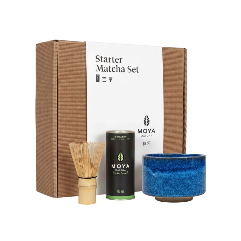 Zestaw do matchy startowy Moya Matcha Tradycyjna i czarka Kaze