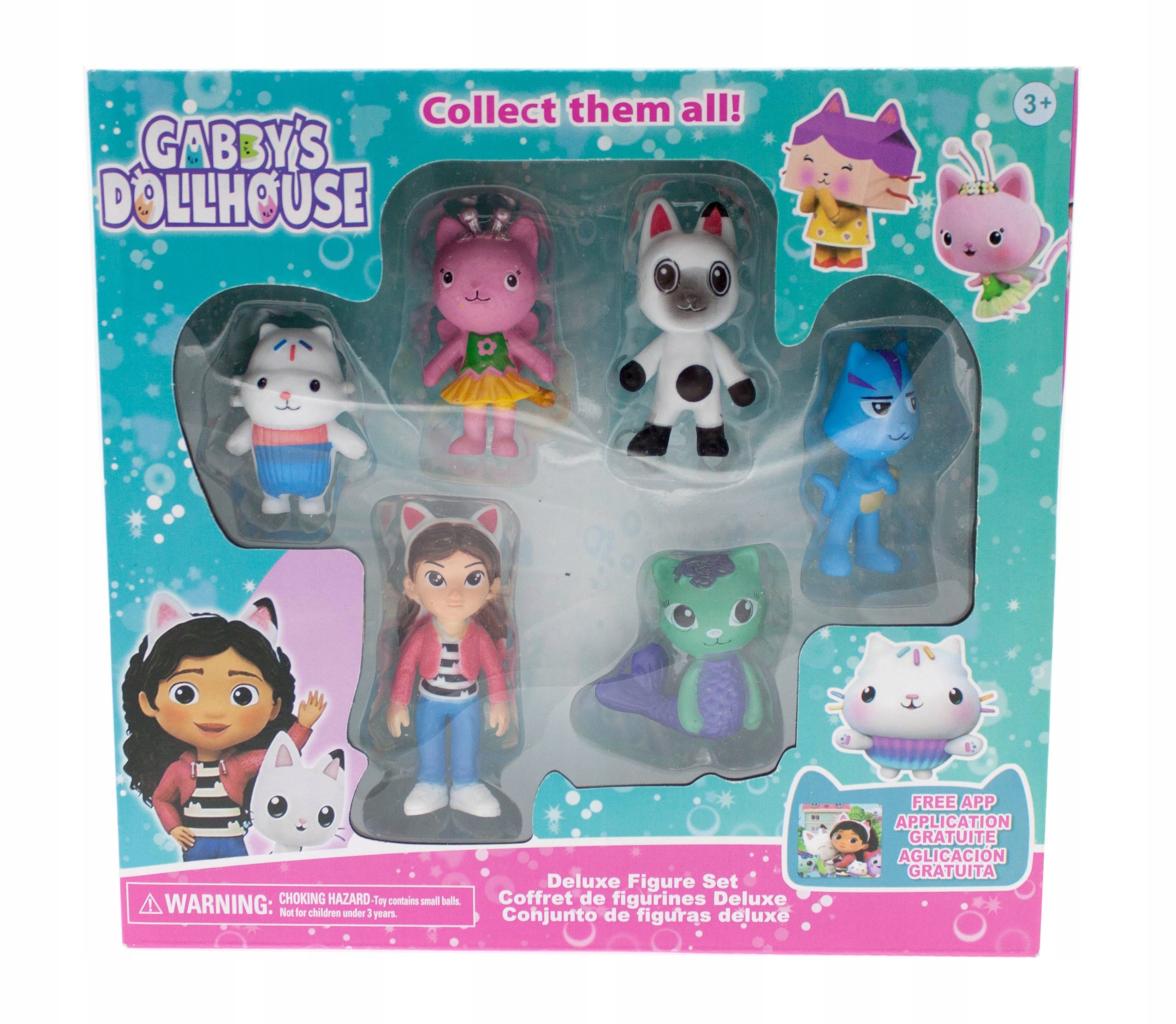 

Koci Domek Gabi Zestaw 6 Figurek Gabby's Dollhouse