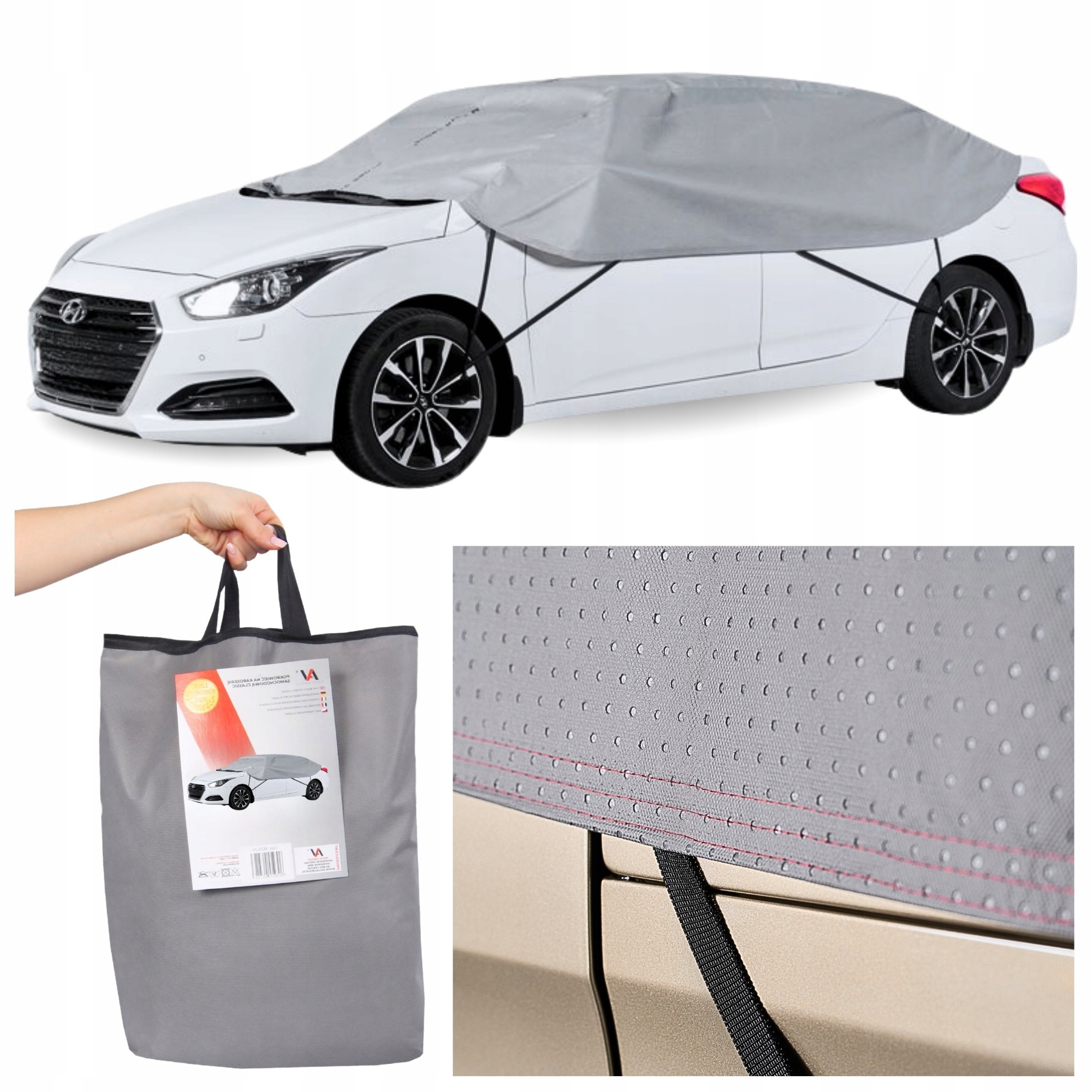 Povlak na polopotah pro automobil Sedan L Exclusive Protinámrazová rohož