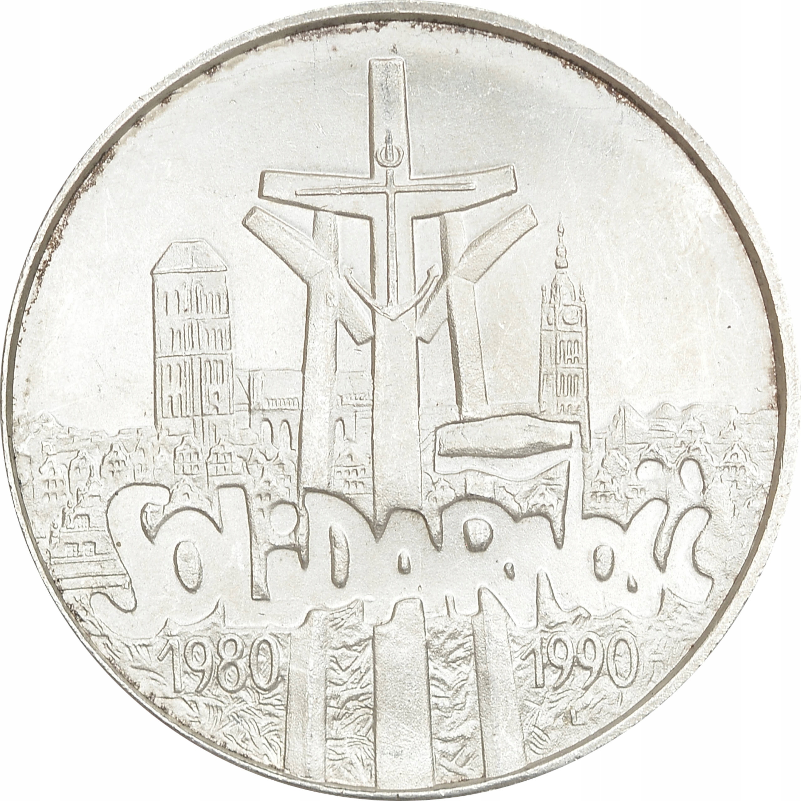 19.III RP, 100 000 ZŁOTYCH 1990 SOLIDARNOŚĆ typ C