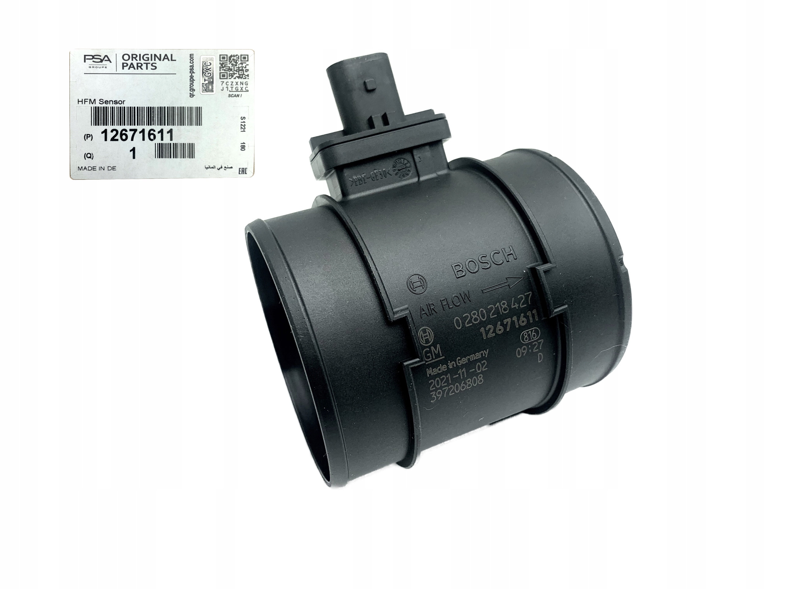 12671611 - РАСХОДОМЕР BOSCH VAUXHALL ZAFIRA 2.0 CDTI