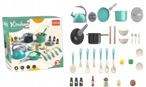 NORIMPEX ZABAWKOWY ZESTAW KUCHENNY MAŁE AGD DLA DZIECI + AKCESORIA Marka NORIMPEX