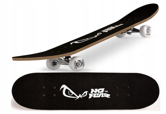 Deskorolka No Fear Czarna