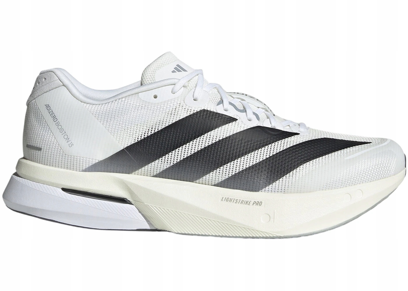 adidas Adizero Boston 13 bílá černá šedá pánská JS4939 41 1/3