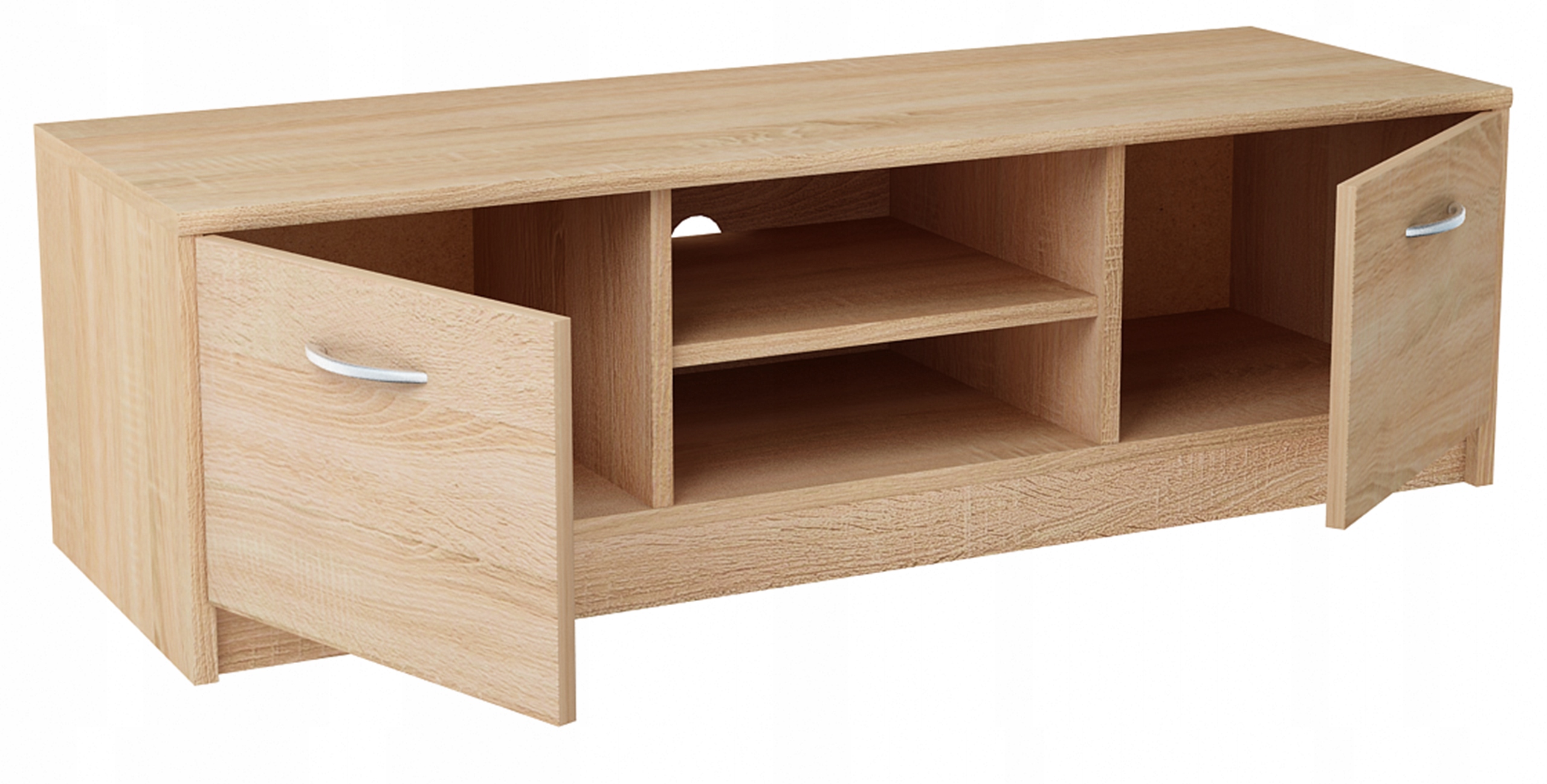 Skriňa Rtv stolík 2DC 120 cm Sonoma komoda regál Rob