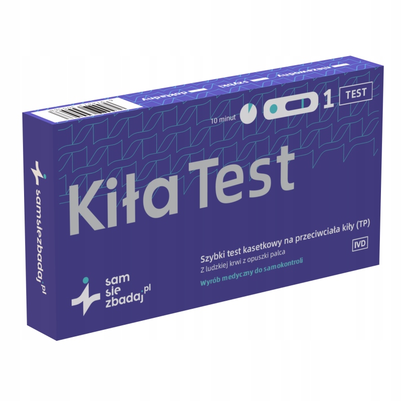 SamSięZbadaj.pl Kiła Test, 1 szt.