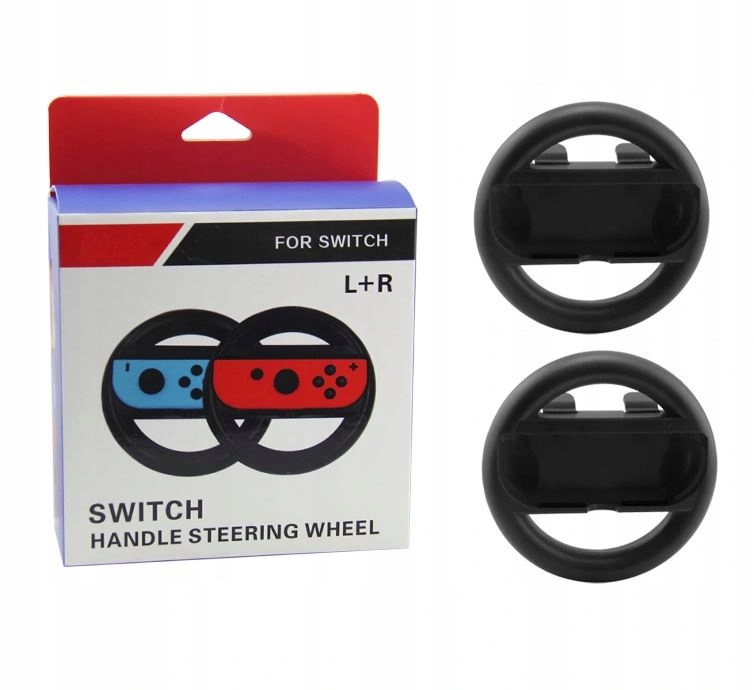 Dwie kierownice Iplay na joy-cony do Ns Switch/NS Oled Lite Mario Kart 2x