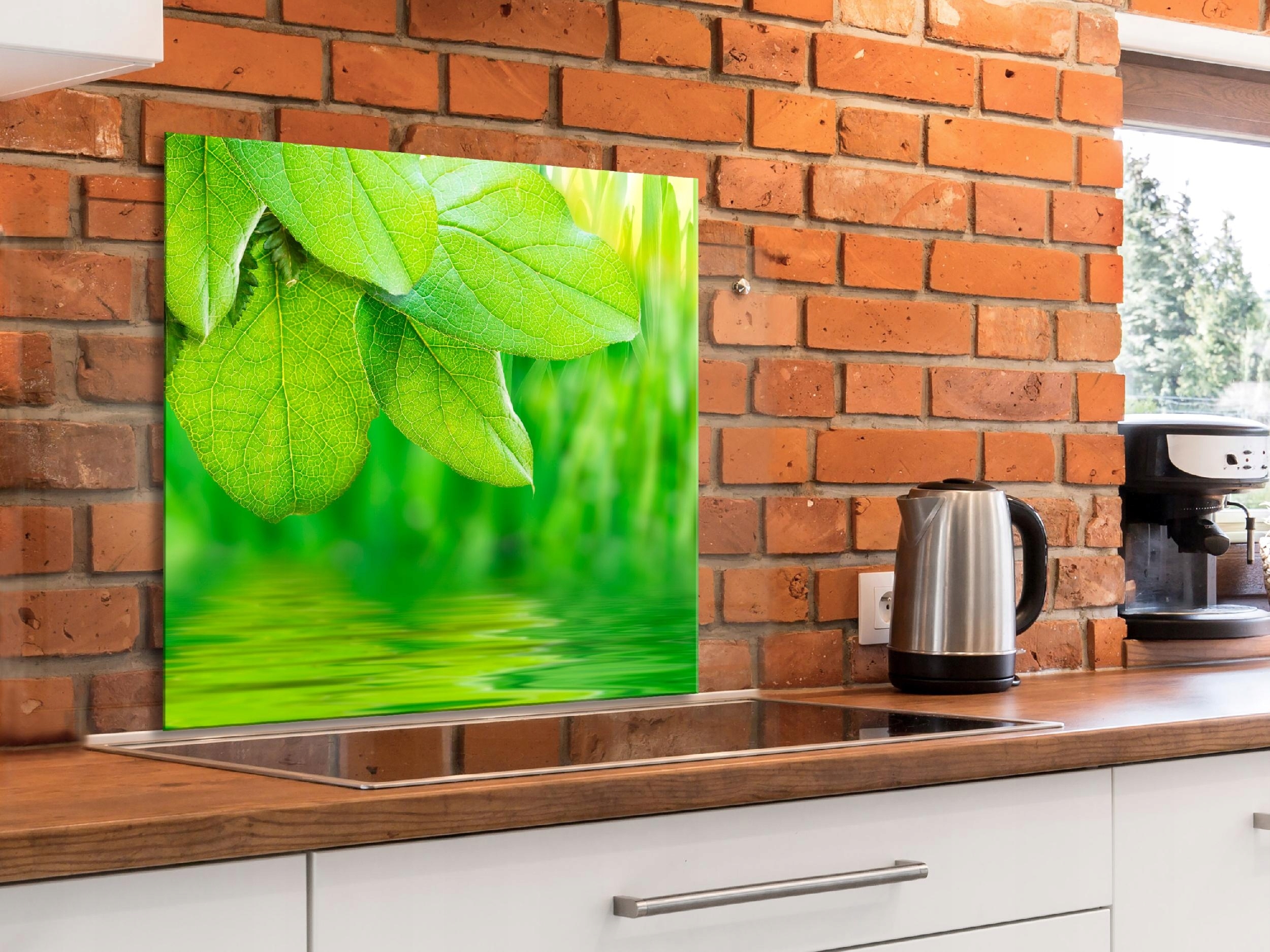 Skleněný Kuchyňský Panel 80x80 b-B-0450-aq-a